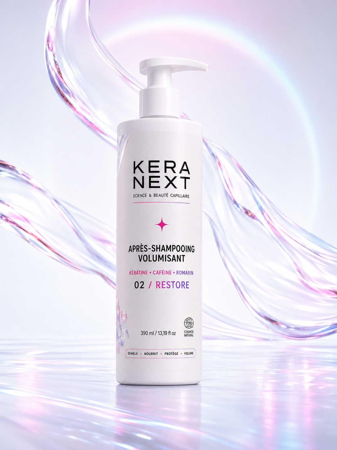 Après-Shampooing Booster de Volume à la Kératine KERA NEXT 02 RESTORE - packshot